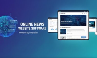 Online news website software
