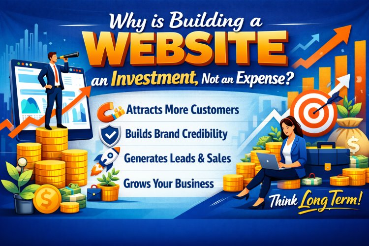 Why is building a website an investment, not an expense?