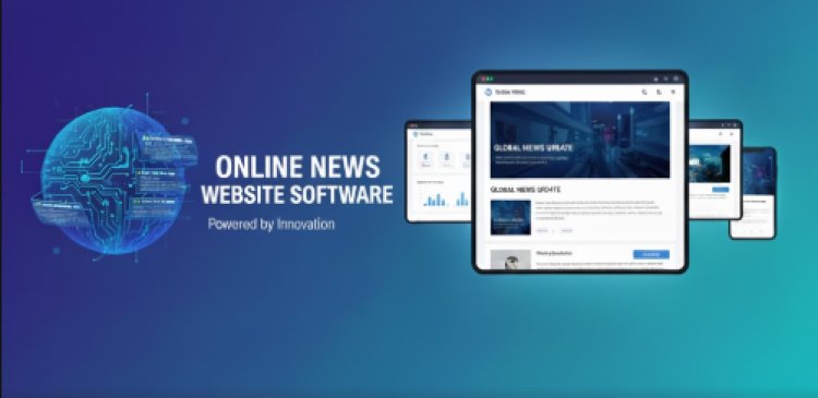 Online news website software