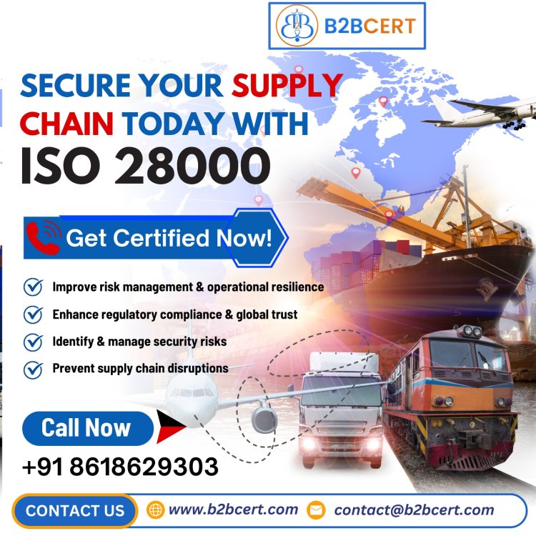ISO 28000 Certification in San Jose