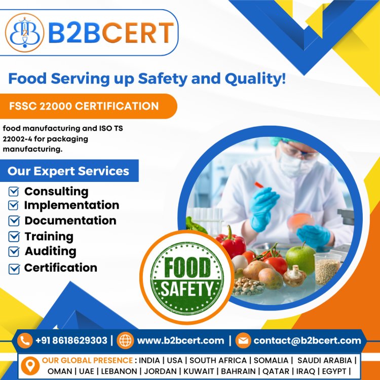 ISO 22000 Certification in Saudi Arabia